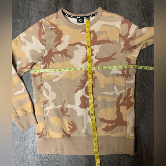 Nike SB Icon Desert Camo Crew Neck Sweatshirt Skate AT9768-248 Men's Size Small - Picture 12 of 12